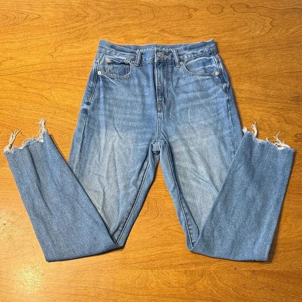 American Eagle Outfitters Classic Blue Mom Jeans